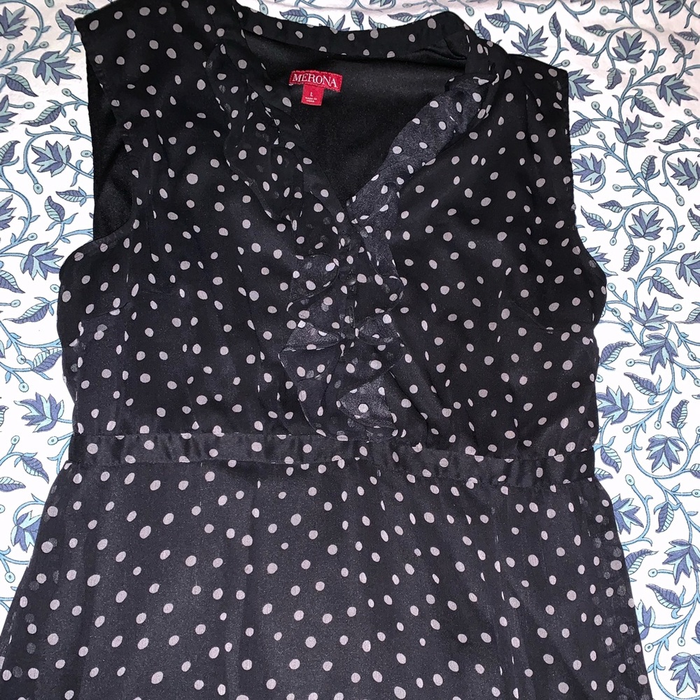 Merona polka dot dress
